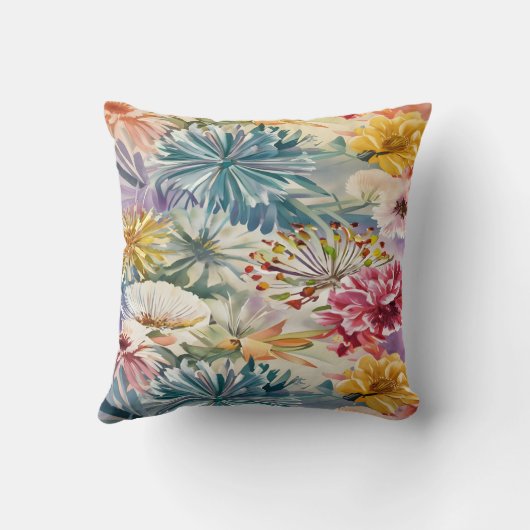 花 クッション (裏面)