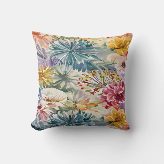 花 クッション (正面)