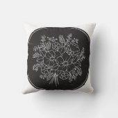 花 クッション (裏面)