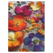 花 クリップボード (裏面)