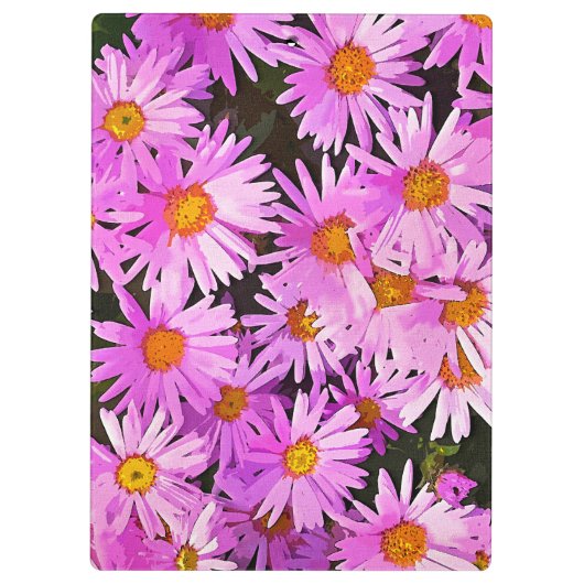 花 クリップボード (裏面)