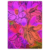 花 クリップボード (裏面)