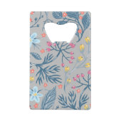 花 クレジットカード栓抜き (裏面)