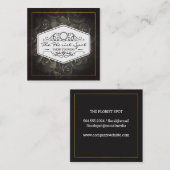 花 |ケータリング |イベントサービス スクエア名刺 (正面/裏面)