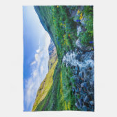 花 |コロラド州ワイルドフラワー キッチンタオル (縦)