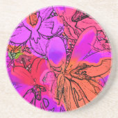 花 コースター (正面)