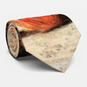 花、コーヒーポットとフルーツby Vincent vanゴッホ ネクタイ (ロール)