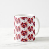 花 コーヒーマグカップ (正面右)