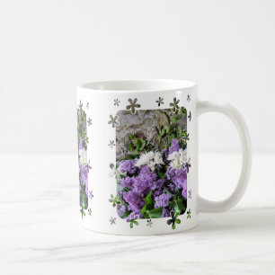 花 コーヒーマグカップ