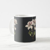 花 コーヒーマグカップ (正面左)