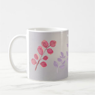 花 コーヒーマグカップ