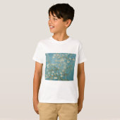 花 ゴッホの枝 杏の花 自然 Tシャツ (正面フル)