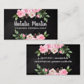 花 | ゴールデンフローラ | 線 名刺 (正面/裏面)