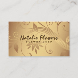花 |ゴールデン 名刺