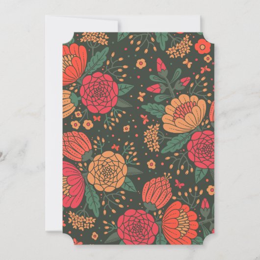 花 サンキューカード (正面)