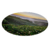 花 |サンタクルーズカリフォルニア カッティングボード (角)