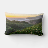 花 |サンタクルーズカリフォルニア ランバークッション (裏面)