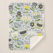 花 シェルパブランケット (正面)