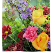 花 シャワーカーテン (正面)