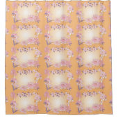 花 シャワーカーテン (正面)