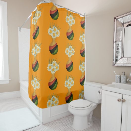 花 シャワーカーテン (インサイチュ)