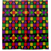 花 シャワーカーテン (正面)