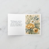 花 シーズンカード (内部)