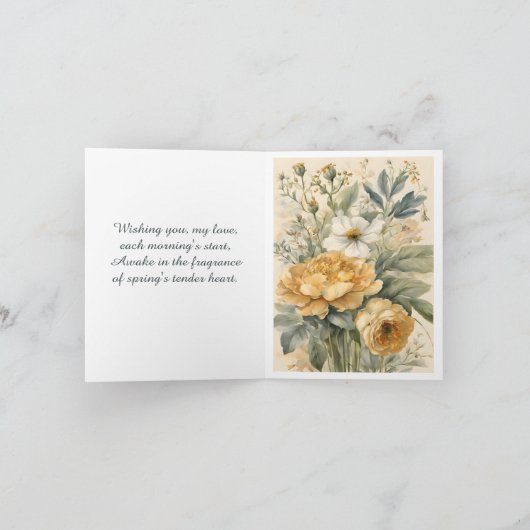 花 シーズンカード (内部)