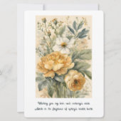 花 シーズンカード (正面)