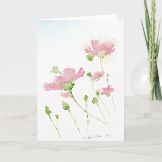 花 シーズンカード (正面)