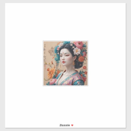 花 シール (シート)