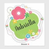 花 シール (シート)