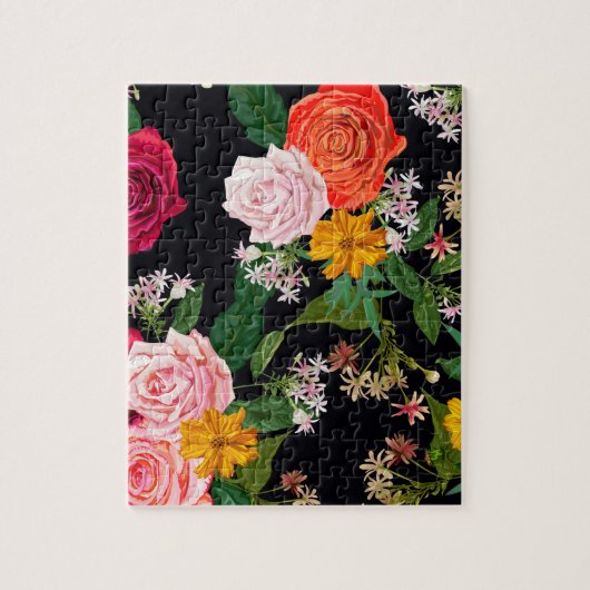 花 ジグソーパズル (縦)
