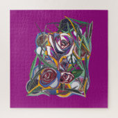 花 ジグソーパズル (縦)