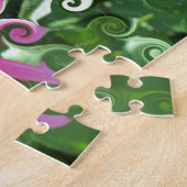 花 ジグソーパズル (側面)