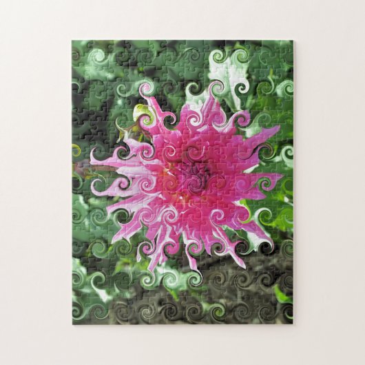 花 ジグソーパズル (縦)