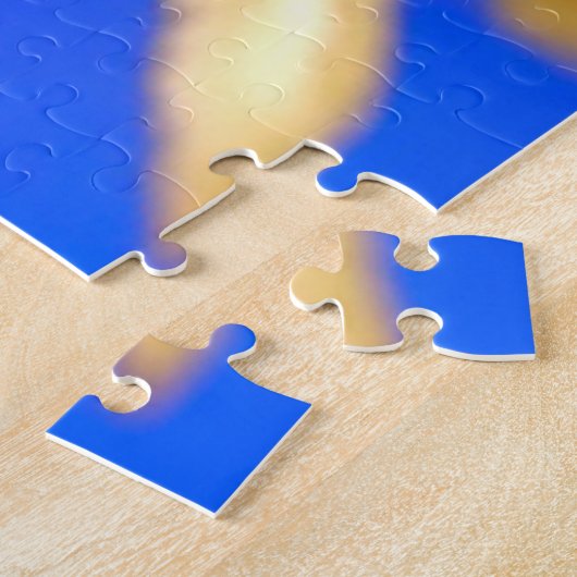 花 ジグソーパズル (側面)