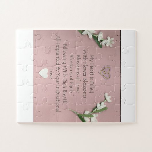 花 ジグソーパズル (横)