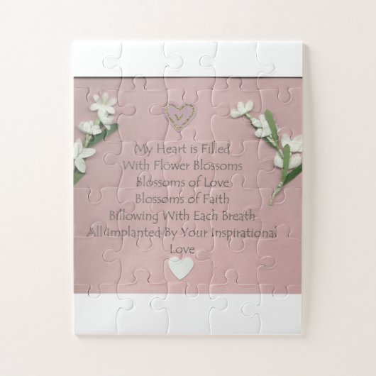 花 ジグソーパズル (縦)