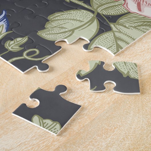 花 ジグソーパズル (側面)