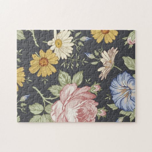 花 ジグソーパズル (横)