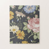 花 ジグソーパズル (縦)