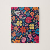 花 ジグソーパズル (縦)