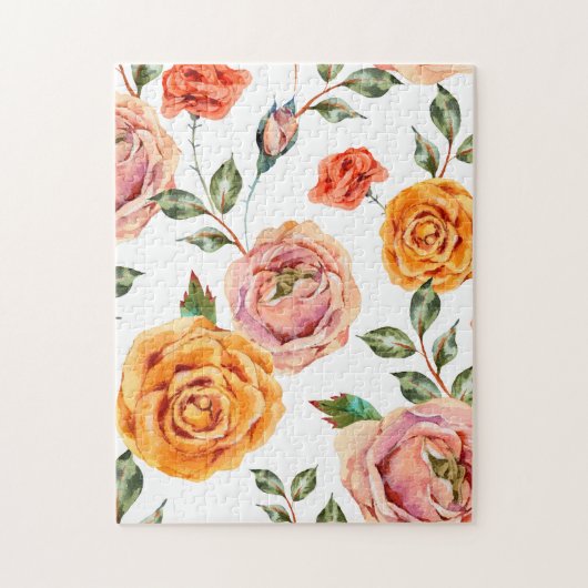 花 ジグソーパズル (縦)