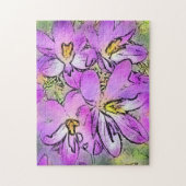 花 ジグソーパズル (縦)