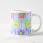花 ジャンボコーヒーマグカップ (右)