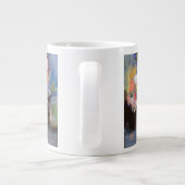 花 ジャンボコーヒーマグカップ (裏面)