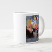 花 ジャンボコーヒーマグカップ (正面右)