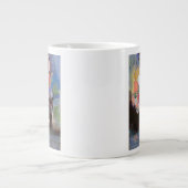 花 ジャンボコーヒーマグカップ (正面)