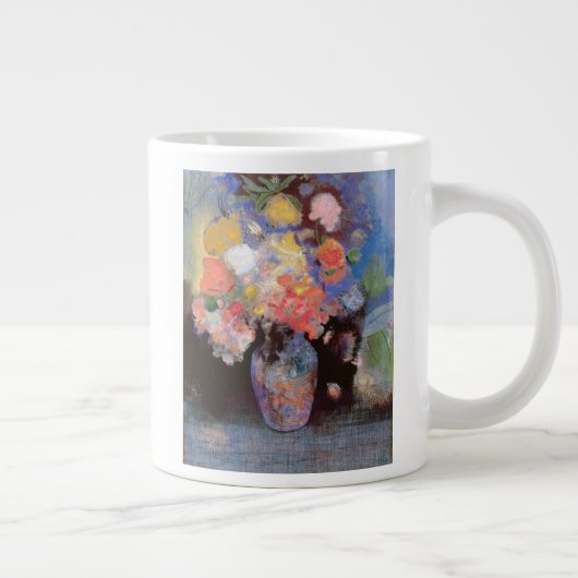 花 ジャンボコーヒーマグカップ (右)
